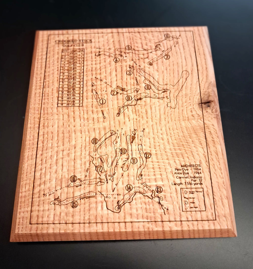 Crooked Stick On White Oak