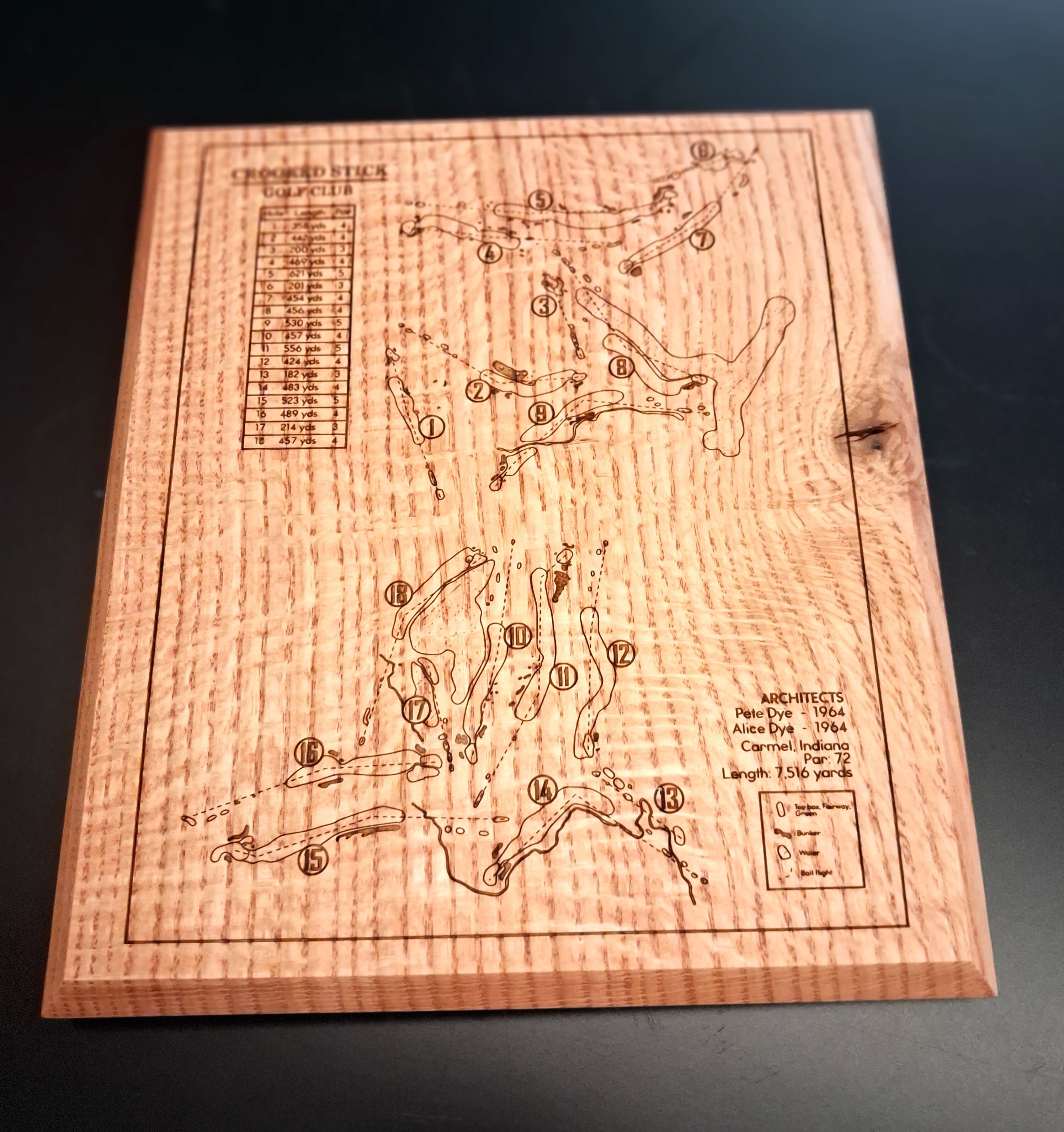 Crooked Stick On White Oak