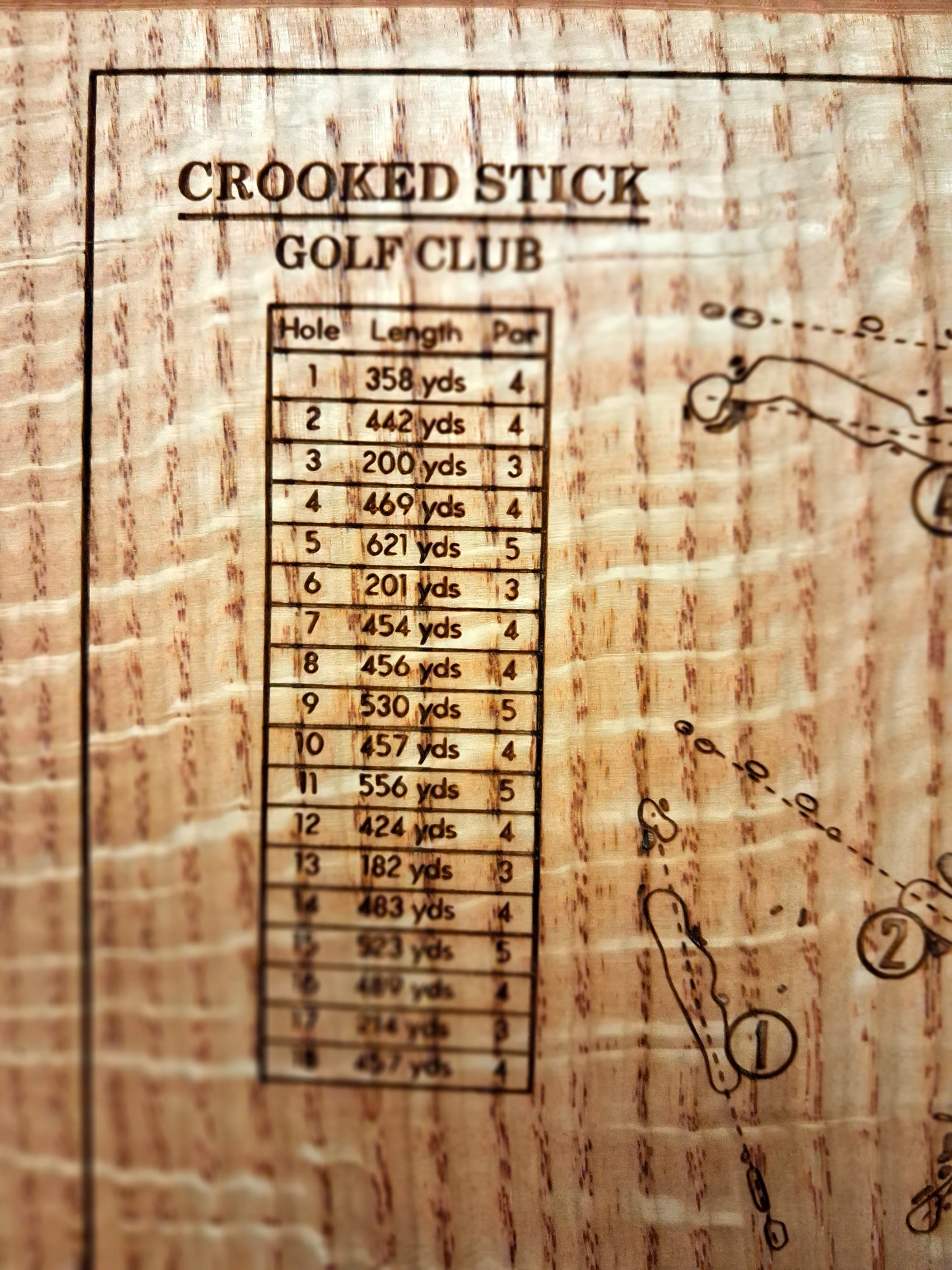 Crooked Stick On White Oak